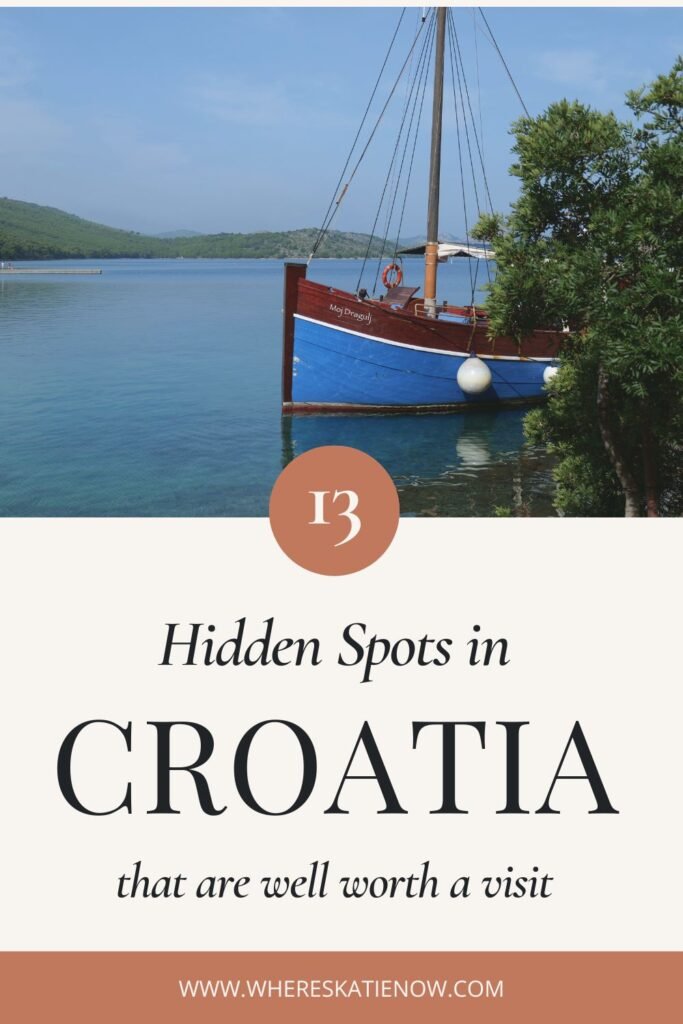 Discover 13 Croatia hidden gems that will take you off the regular tourist track - perfect for escaping the crowds and explore the real Croatia like a local.