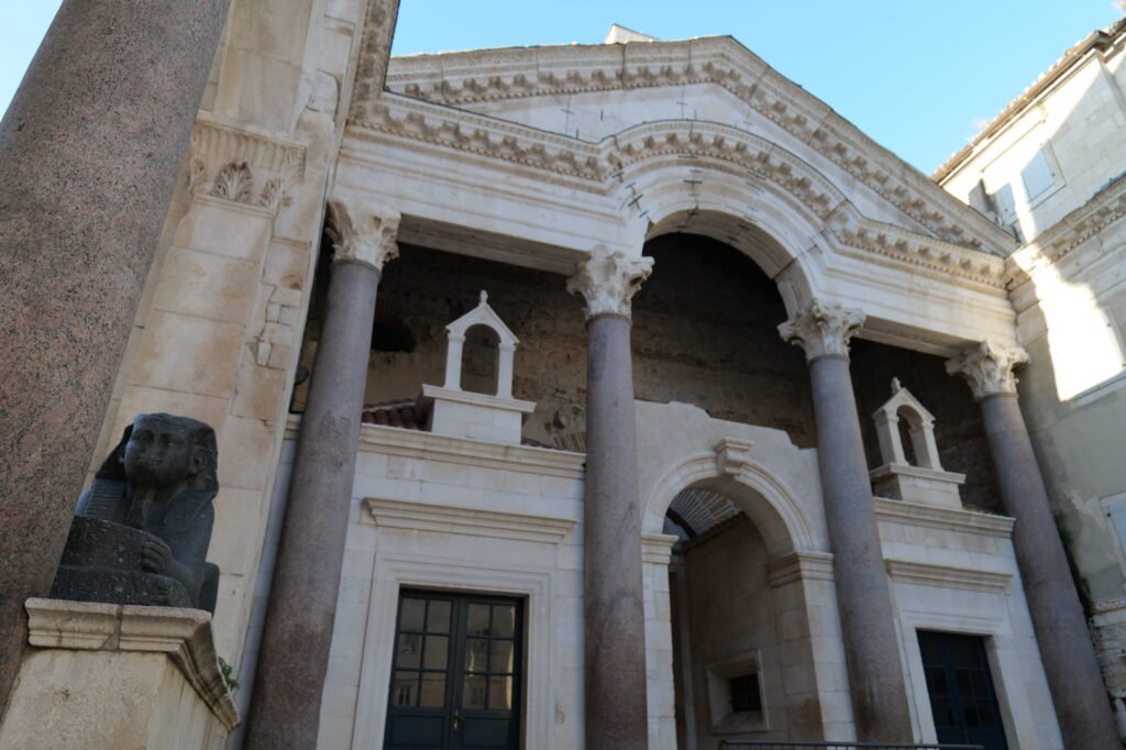 Peristil Square is one of my top things to do in Split because it's never not going to take your breath away! It's truly beautiful!