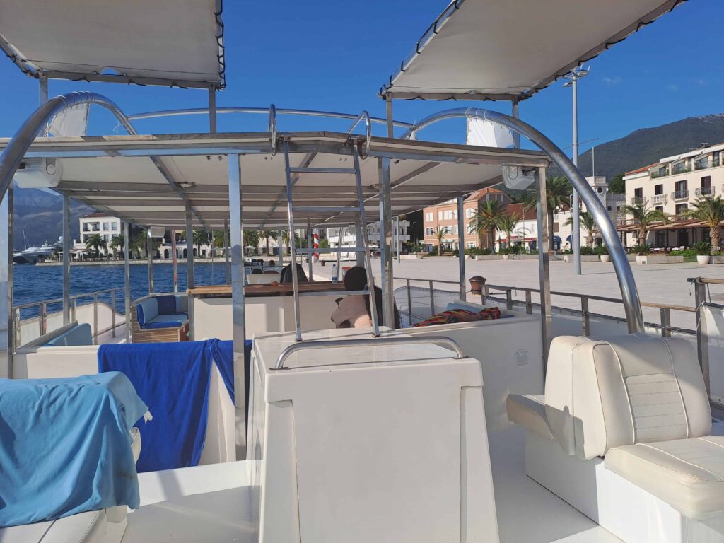 The catamaran I spent the day on!