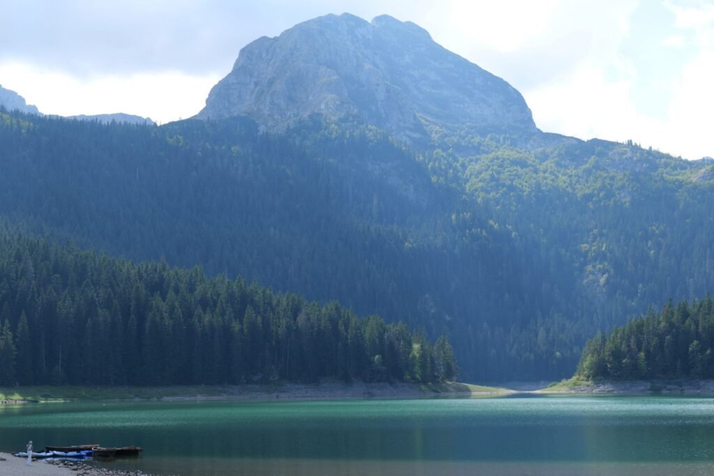 The other-worldly Black Lake in Montenegro