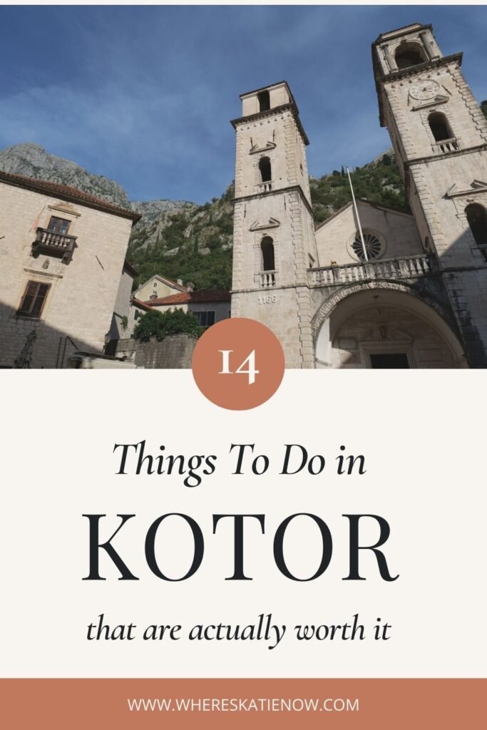 Discover the 14 best things to do in Kotor Montenegro - from scenic nature hikes to hidden gems - perfect for solo female travellers and first-time visitors.