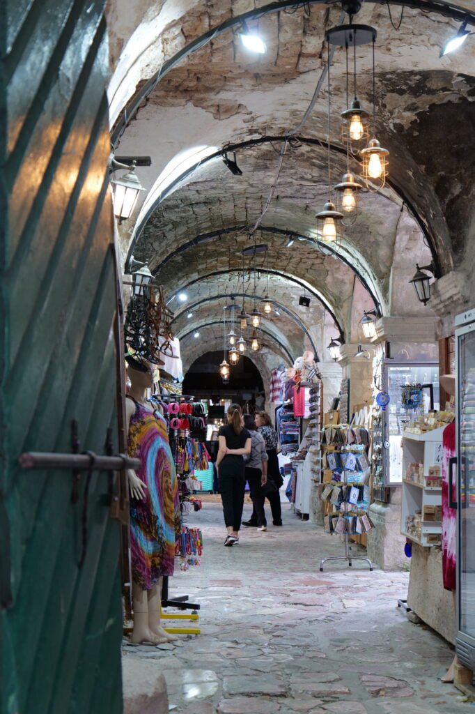 Shops in Kotor old town