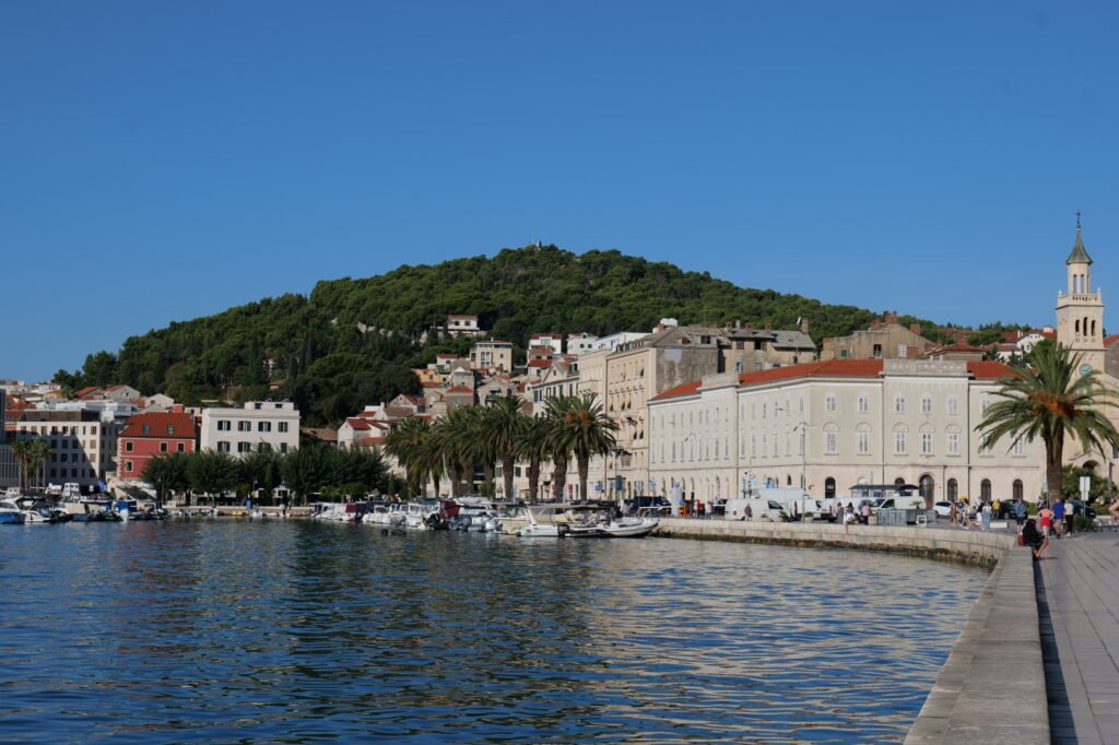 Marjan Hill towers above the city of Split