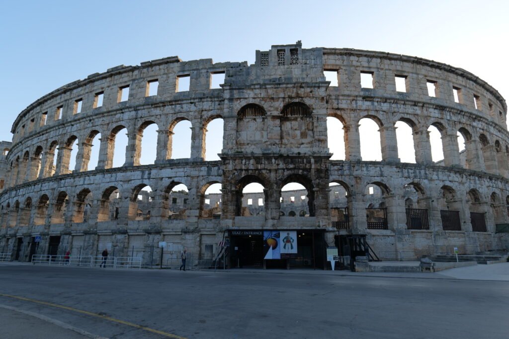 Pula Arena is Croatia's answer to Rome's colosseum - without the mass tourism!