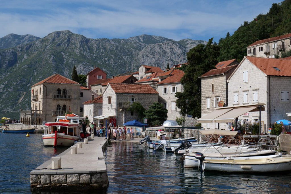 Beautiful Perast in Montenegro!