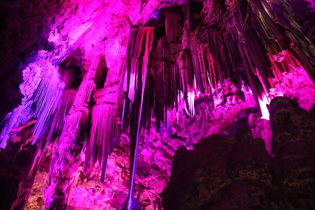 The truly gorgeous St Michael's Cave