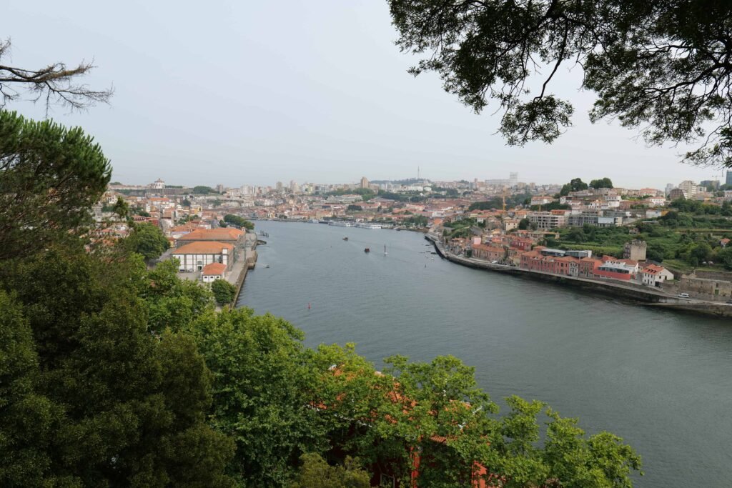 Looking out at Porto from the Crystal Palace Gardens - the perfect relaxing spot!