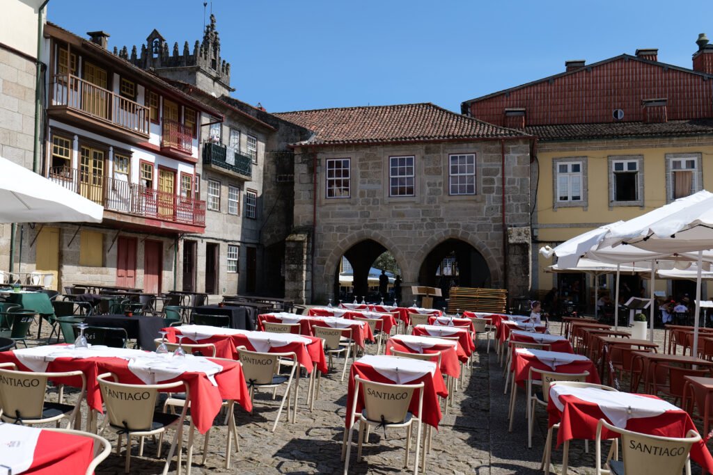 Embracing cafe culture in Guimaraes!
