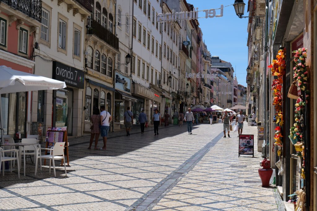 Exploring the old streets of Coimbra!