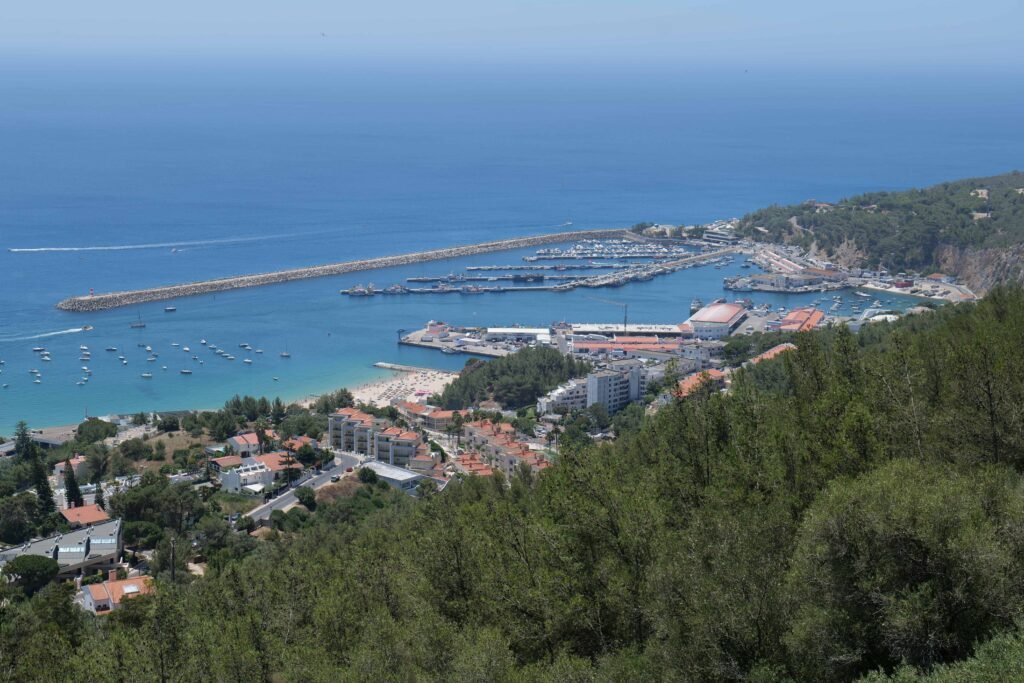 Overlooking Sesimbra from Castelo de Sesimbra