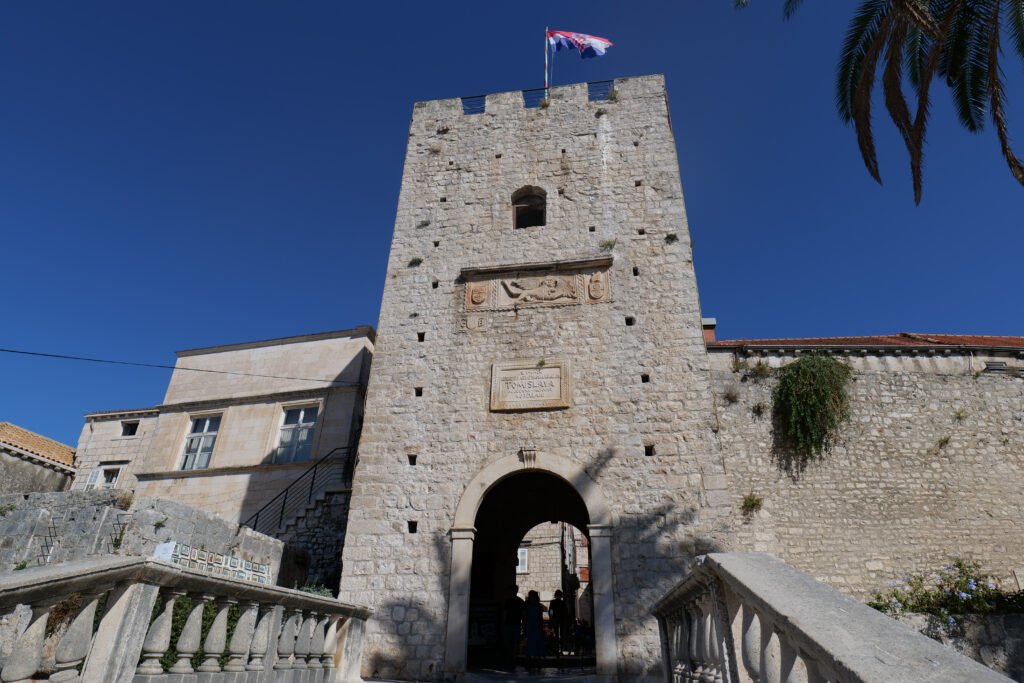 The majestic Land Gate is one of the best things to do in Korcula