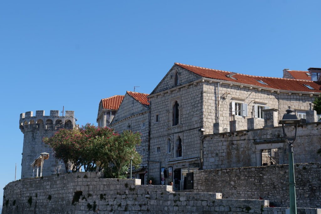 Beautiful Korcula old town