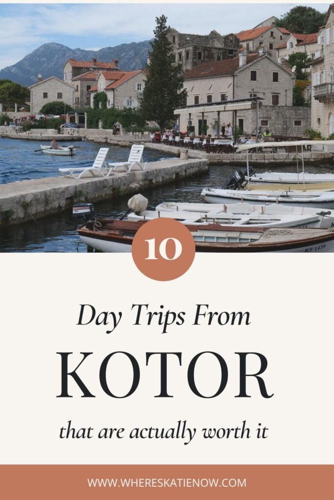 Discover 11 unforgettable day trips from Kotor - beaches, national parks, hidden gems - all perfect for solo travellers looking to explore more of Montenegro!