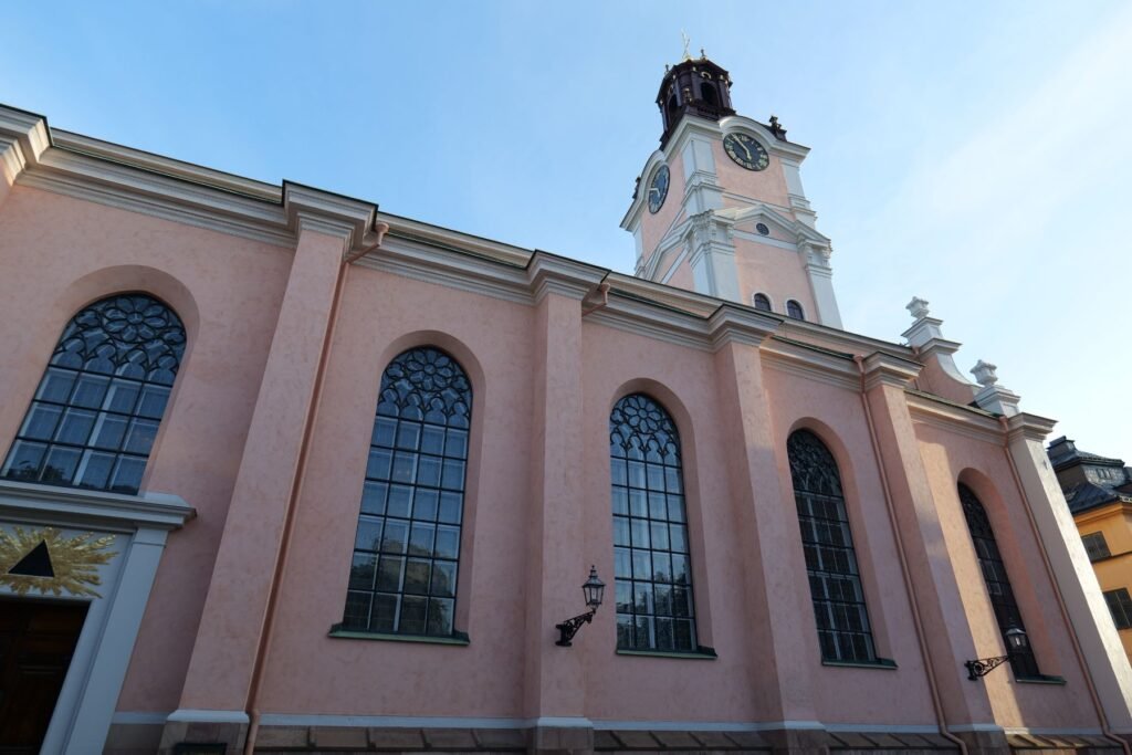 Stockholm's pink cathedral!