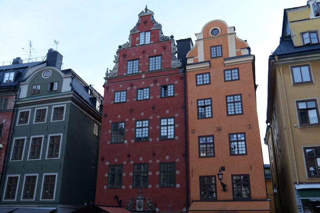 The colourful buildings of Stortorget in Gamla Stan!