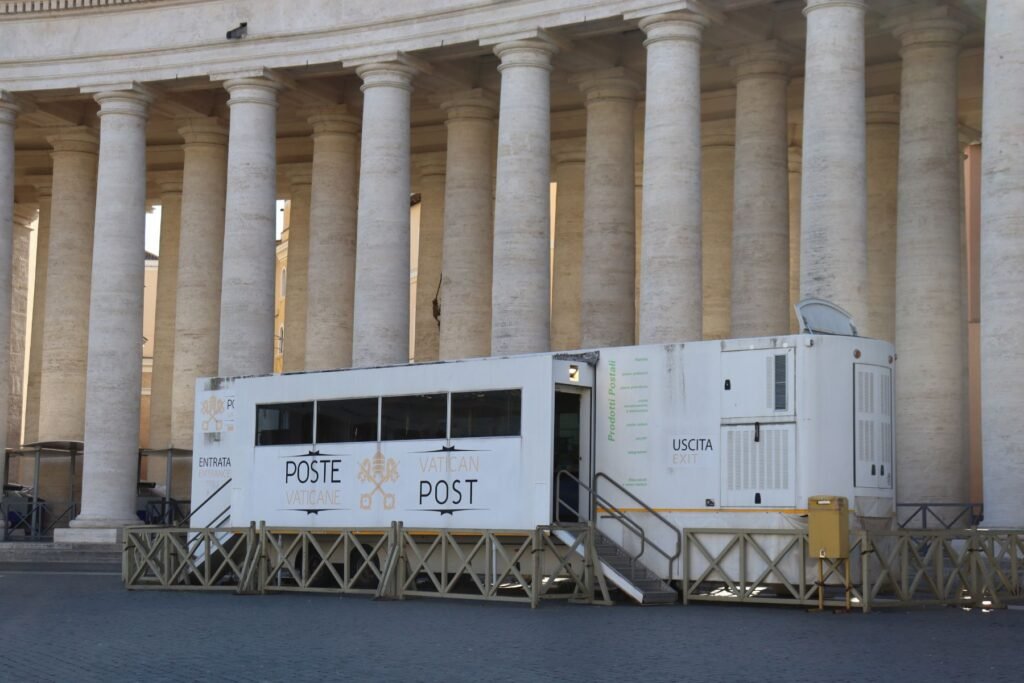 Sending a postcard from the Vatican is a truly iconic experience!