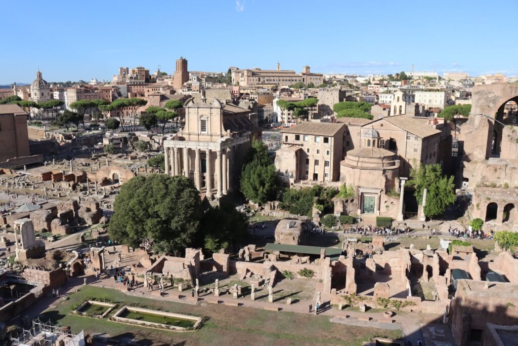 The Roman Forum is vast, so take your time to soak it all in!