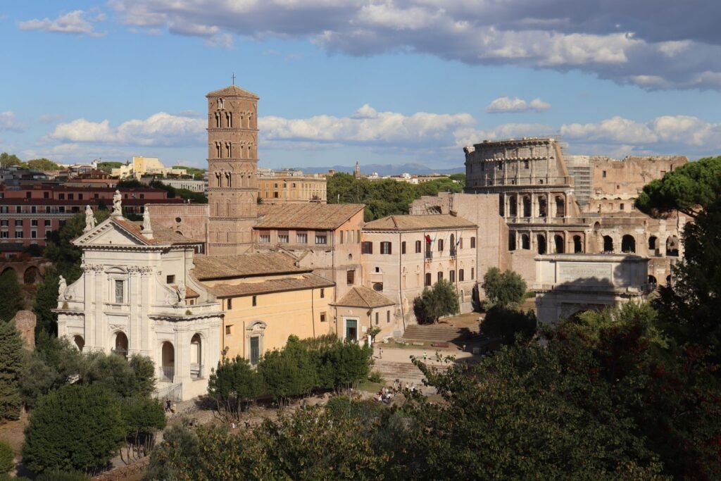 The truly spectacular view from Palatine Hill is a must-see during your 48 hours in Rome