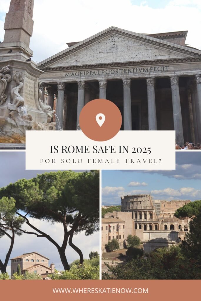Is Rome safe for solo female travellers? Get honest, detailed safety tips, real stats and insider advice to explore Rome, Italy confidently on your own!
