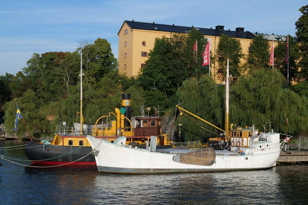 Leafy Skeppsholmen Island