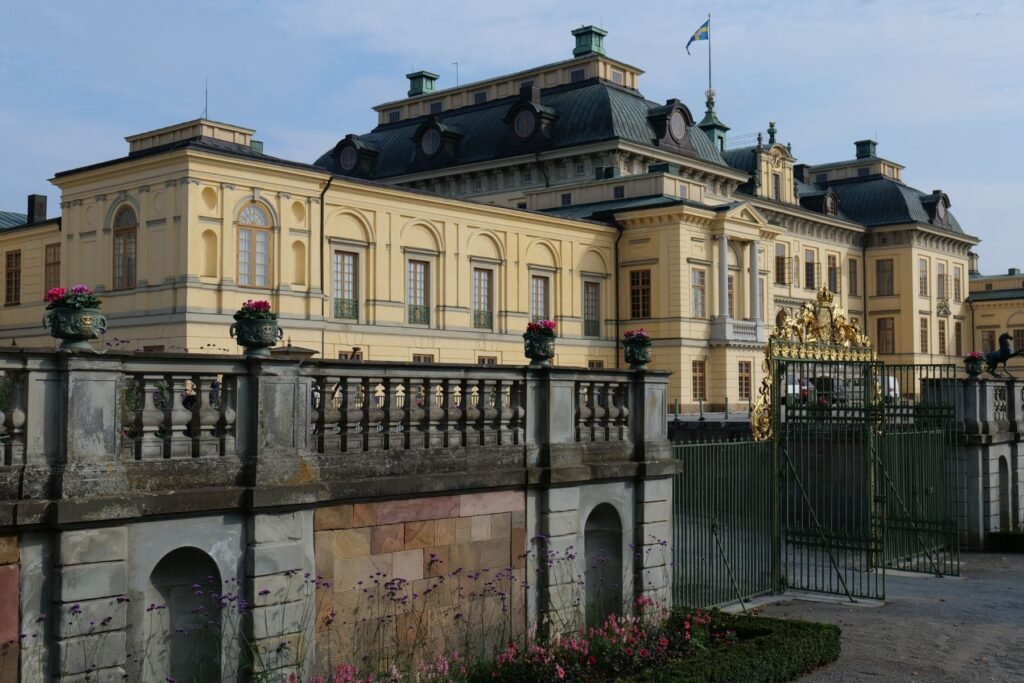 The majestic Drottningholm Palace, still home to Sweden's royals!