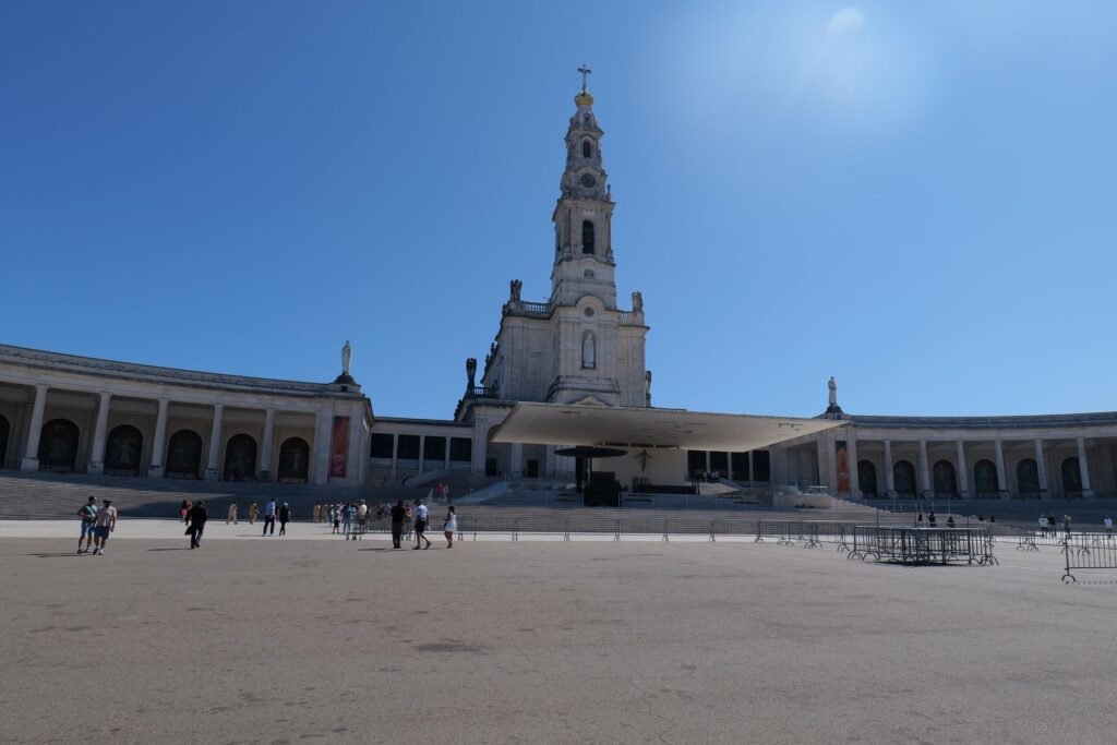 Visiting the pilgrimage site of Fatima