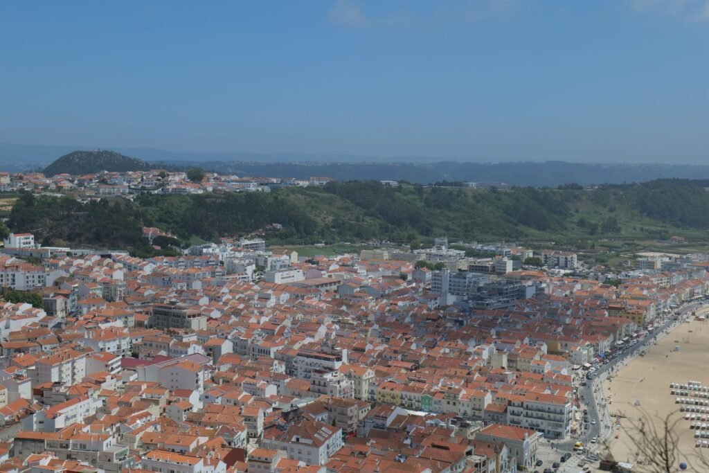 Just one of the incredible views in Nazare!