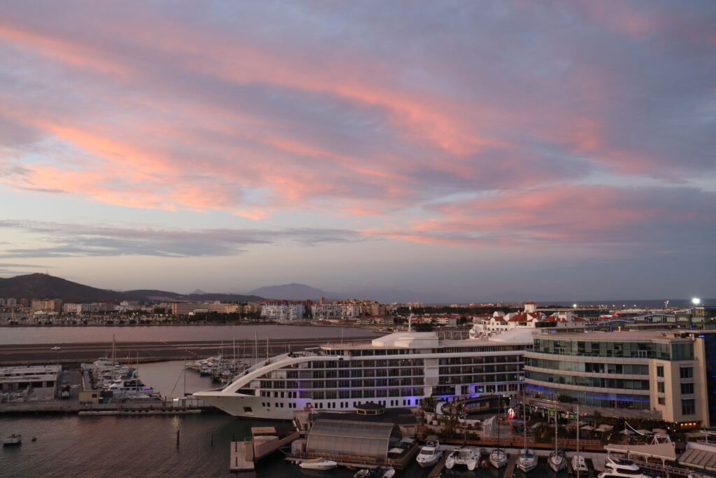 Gibraltar's sunsets are always stunning, regardless of the time of year!