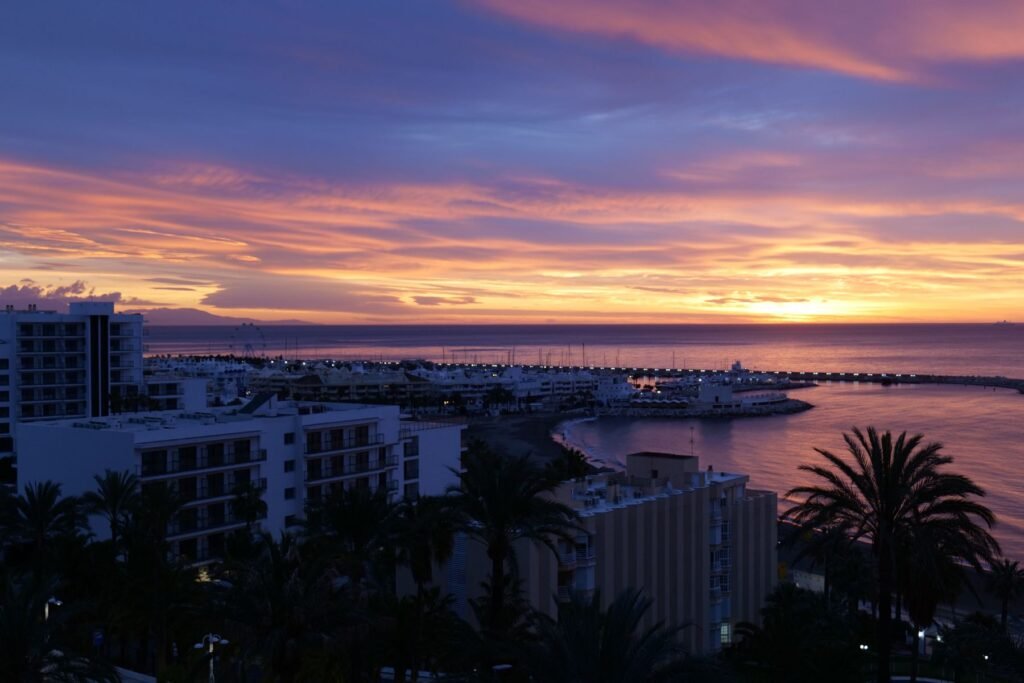 Waking up to a beautiful sunrise is the perfect way to spend your solo travel morning routine!