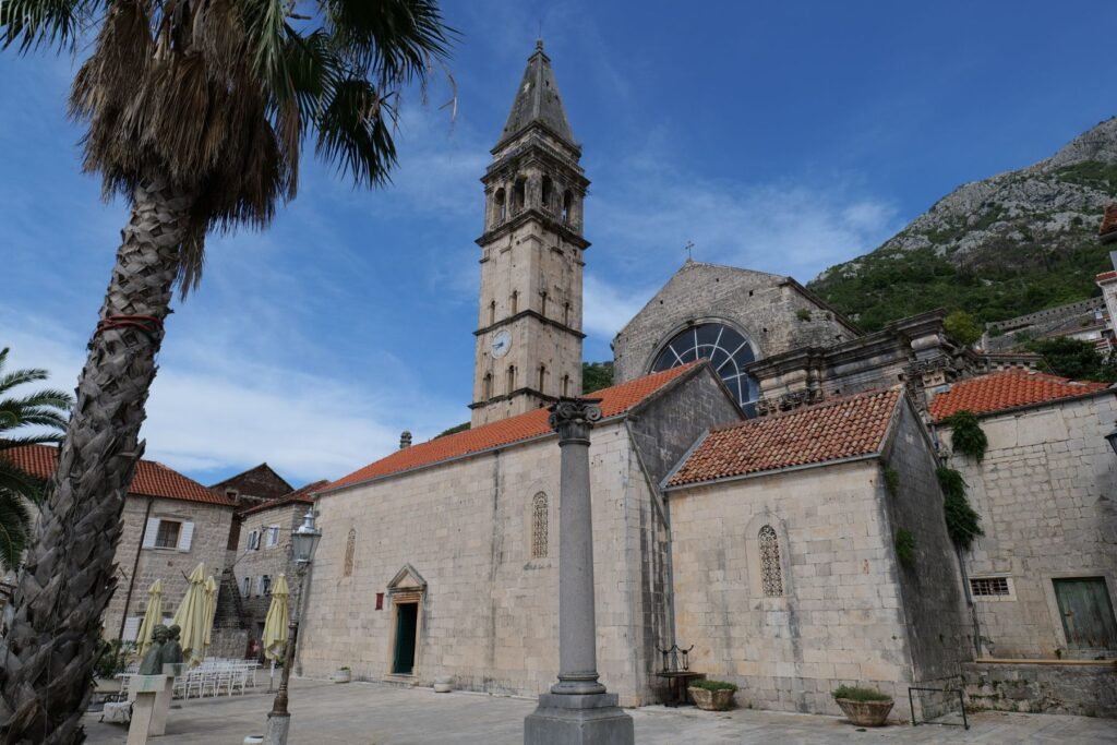 St Nicholas Church with its bell tower