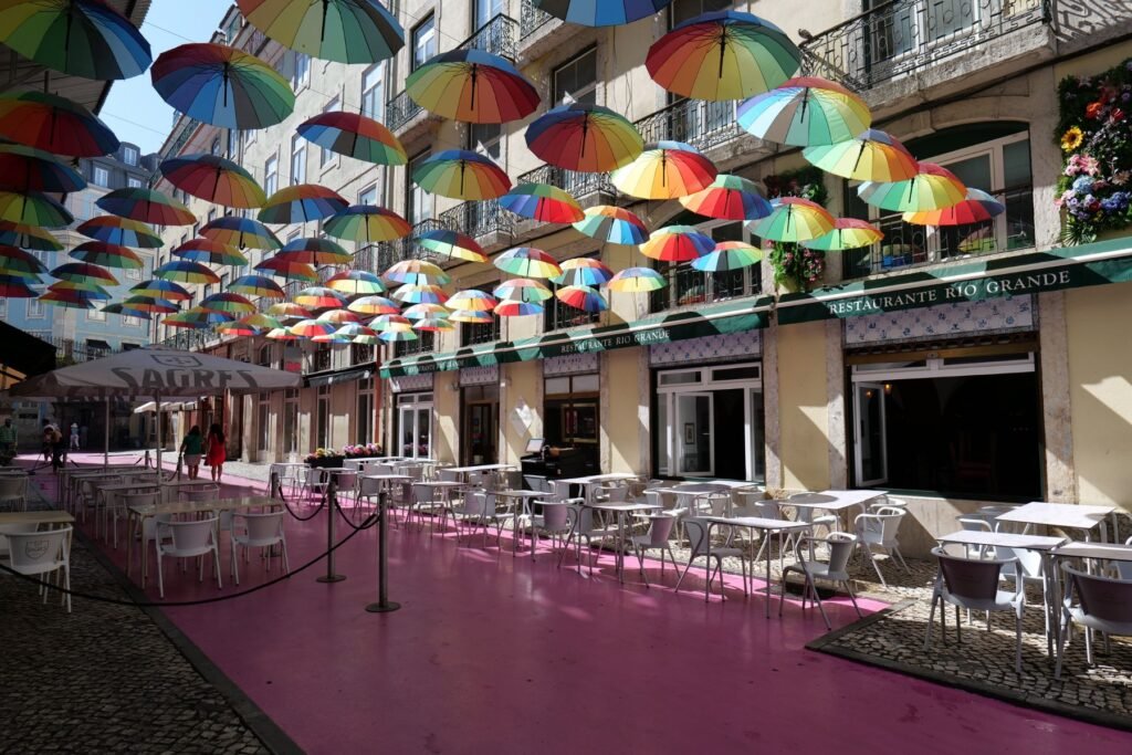 Lisbon's iconic Pink Street is a top spot for nightlife!