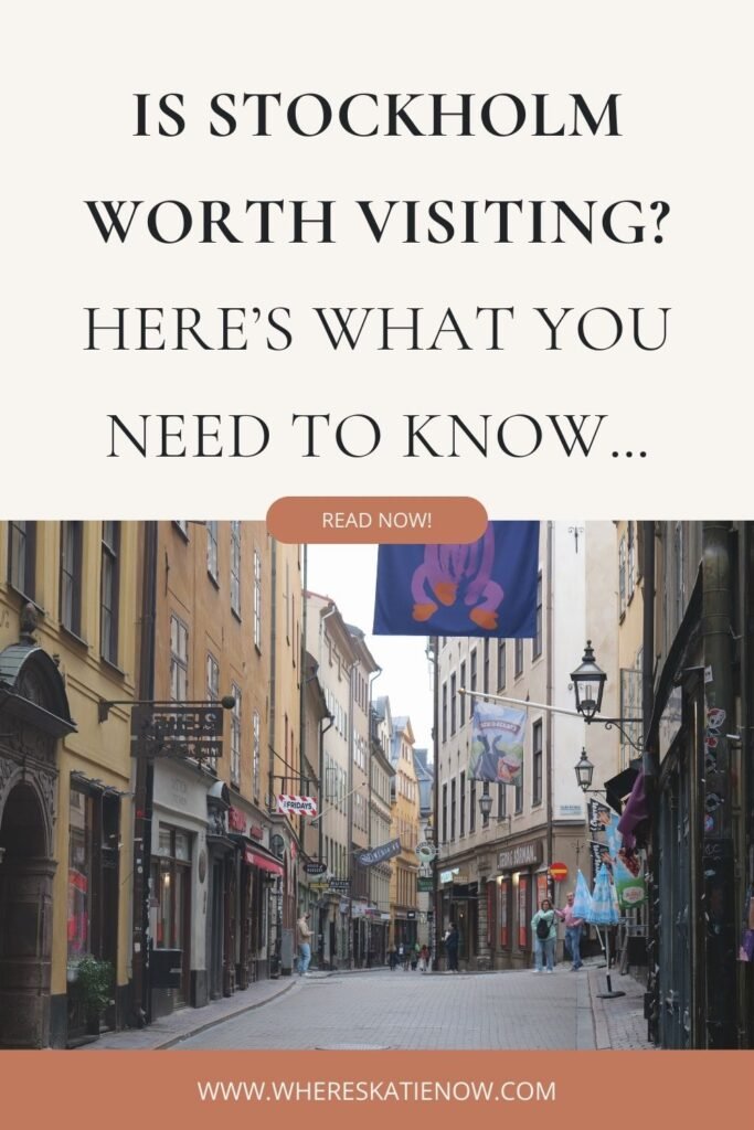 Wondering is Stockholm worth visiting solo? Discover why this safe and scenic city is perfect for solo travellers. (Plus tips to make the most of your trip!)