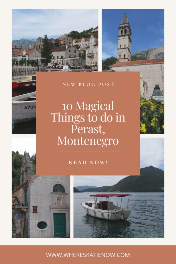 If you're wondering whether there are actually enough things to do in Perast, Montenegro to make it worth the day trip from Kotor, this blog post is for you!