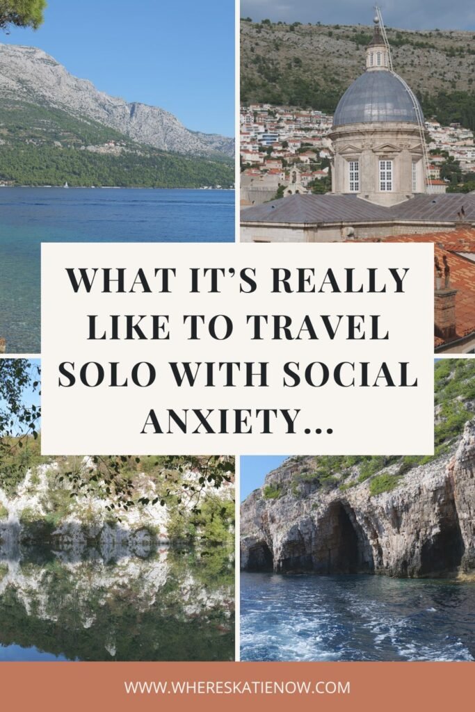 Solo travel with social anxiety is tough but definitely possible. Here's what it's really like, plus honest tips to help you feel calm + confident on the road!