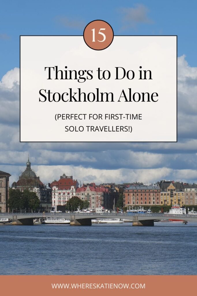 Discover the best things to do in Stockholm alone, from leafy islands to unique museums. The ideal guide for solo travellers wanting to visit Stockholm!