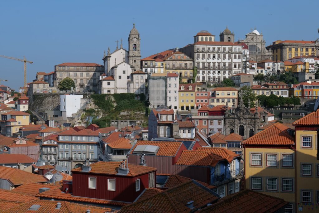 The beautiful buildings of Porto old town!