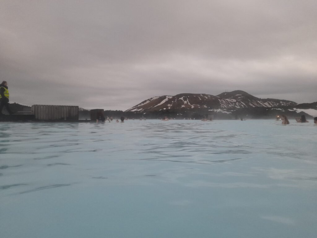 Relaxing in the Blue Lagoon!
