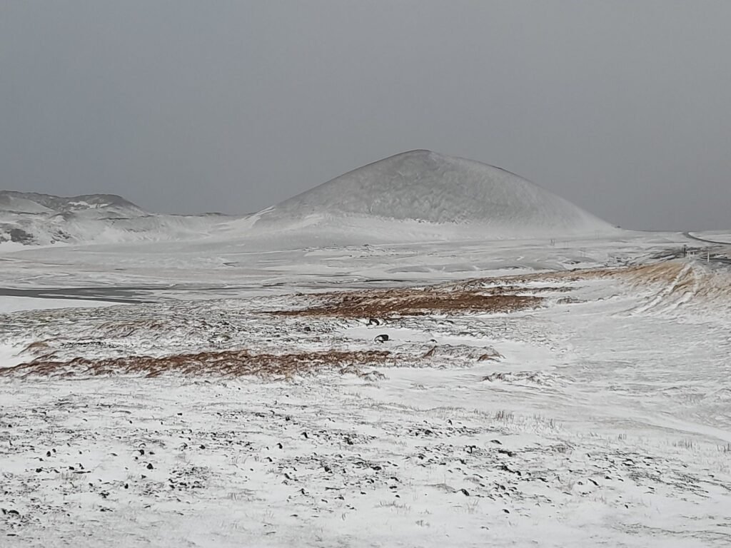 A very snowy Snaefellsness Peninsula!