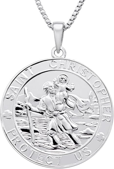 FJ St. Christopher 925 Sterling Silver