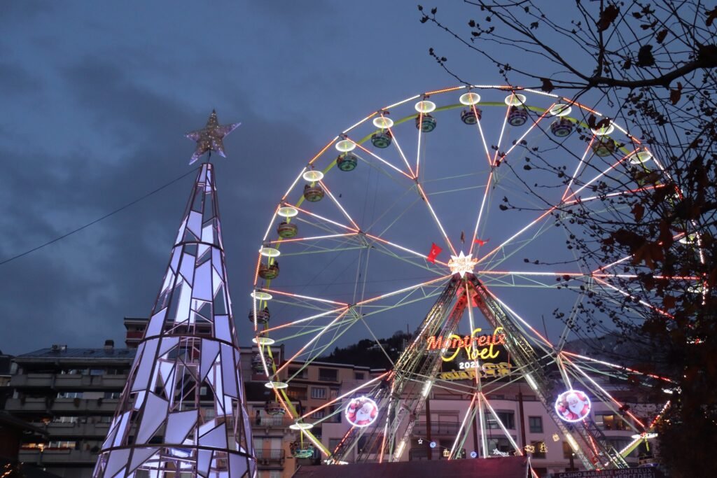 The Ferris Wheel at Montreux Noel!