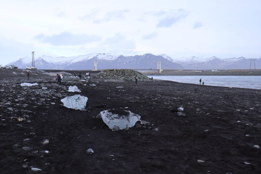 Iceland's famous Diamond Beach