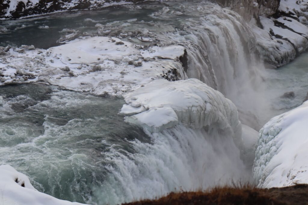 How many days do you need in Iceland in winter? Well, Gullfoss Waterfall in the Golden Circle is a must-see for 3 days in Iceland!