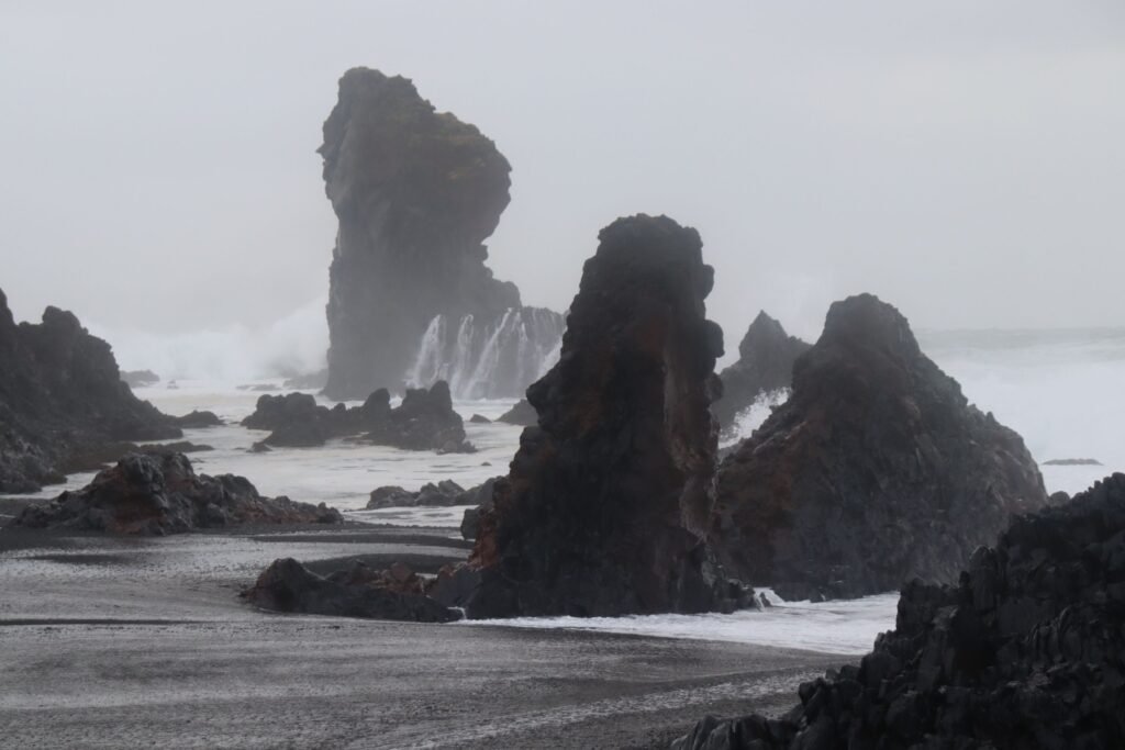 Wild waves on the Snaefellsnes Peninsula!