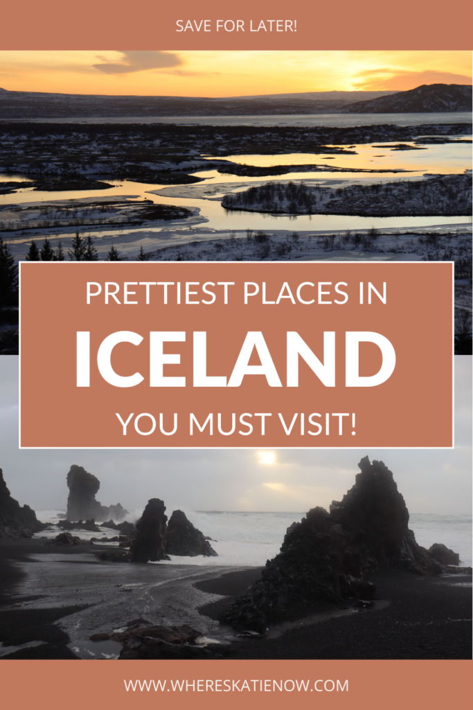 From epic waterfalls to black sand beaches, discover the 19 prettiest places in Iceland every traveller must see during their first (or next!) trip to Iceland.