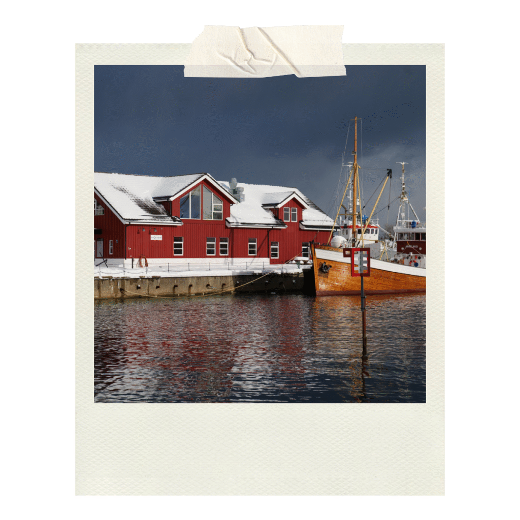 Very moody skies in Svolvaer!