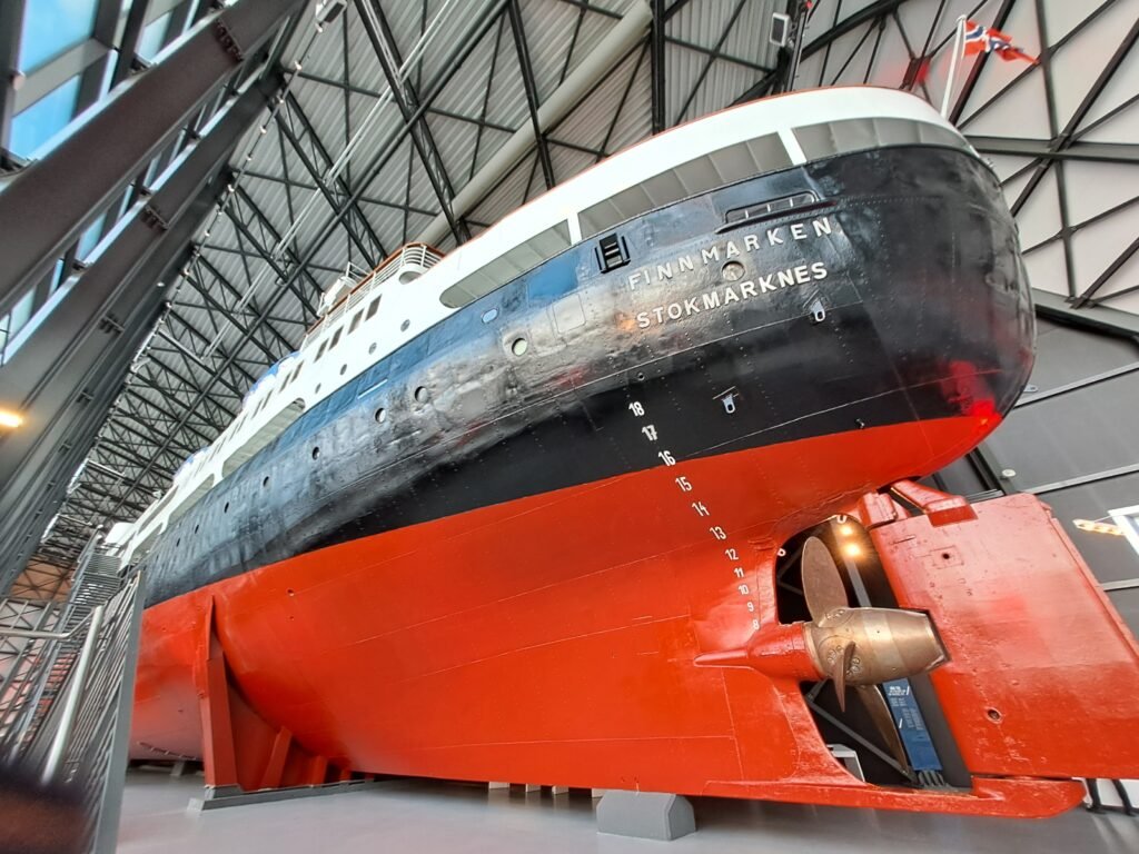 Visiting the fascinating Hurtigruten Museum in Stokmarknes!