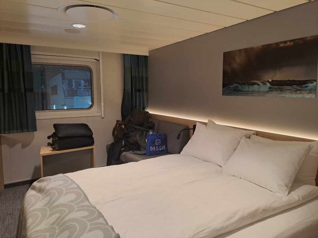 My seaview cabin on Havila Polaris