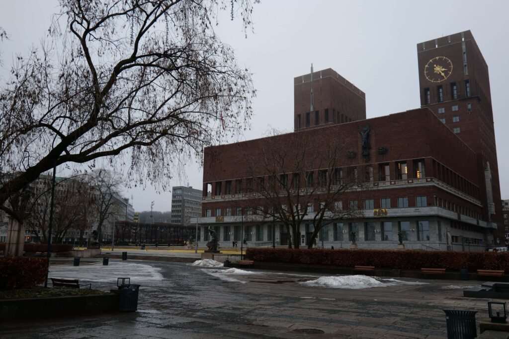 Oslo's striking, modern city hall!