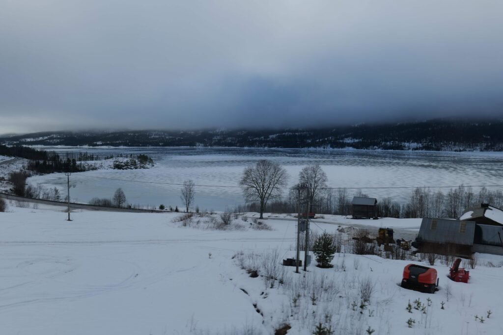The train from Oslo to Myrdal passing through a true winter wonderland!