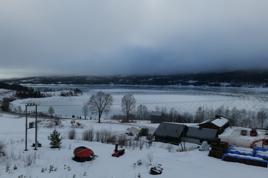 Just one of the spectacular views from the train between Oslo and Bergen!